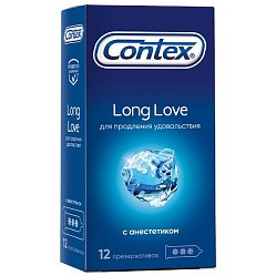 Презерватив CONTEX №12 long love (с анестетиком)
