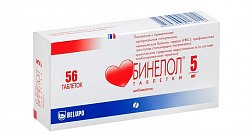 Бинелол таб 5 мг №56