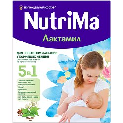 Смесь NutriMa Лактамил 350 г питание д/кормящих