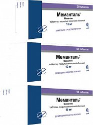 Меманталь таб п/пл/о 10 мг №60 (блист)