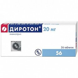 Диротон таб 20 мг №56