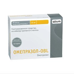 Омепразол OBL капс кишечнораст 20 мг №28