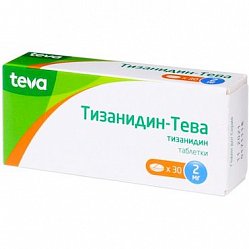 Тизанидин Тева таб 2 мг №30