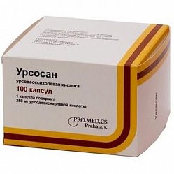 Урсосан капс 250 мг №100