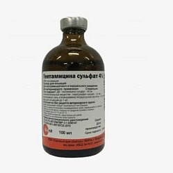 Гентамицин сульфат р-р д/ин 4 % 100 мл