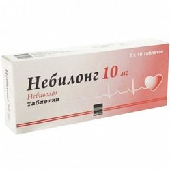 Небилонг таб 10 мг №30