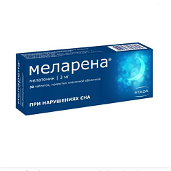 Меларена таб п/пл/о 0.3 мг №30