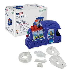 Ингалятор (небулайзер) компрессорн Amrus AMNB-502 Паровозик здоровья д/детей