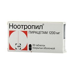 Ноотропил таб п/пл/о 1200 мг №20