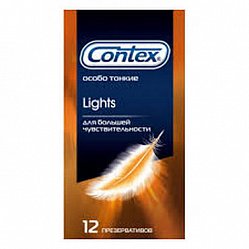 Презерватив CONTEX №12 lights (особо тонкие)