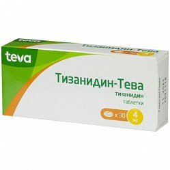 Тизанидин Тева таб 4 мг №30