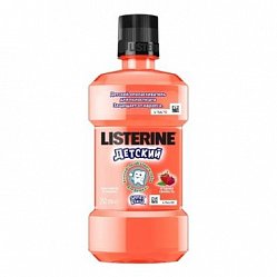 Ополас-ль д/полости рта д/детей Listerine Smart Rinse 250 мл ягодная свежесть