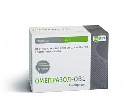 Омепразол OBL капс кишечнораст 20 мг №28
