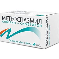 Метеоспазмил капс 60мг+300 мг №30