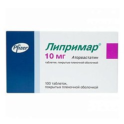 Липримар таб п/пл/о 10 мг №100