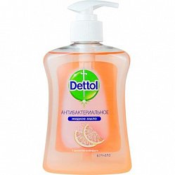 Деттол мыло жидк д/рук 250 мл грейпфрут антибактер дозатор