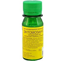 Энтомозан-С (10%пиретроид циперметрин) р-р 50 мл