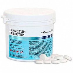 Триметин таб №100 (банка) (триметоприм+сульфометаксазол)