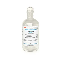 Натрия хлорид р-р д/инф 0.9 % 250 мл №40 (пластик) (Для стационаров)