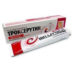 Троксерутин гель д/нар прим 2 % 40 г