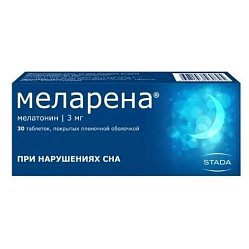 Меларена таб п/пл/о 3 мг №30