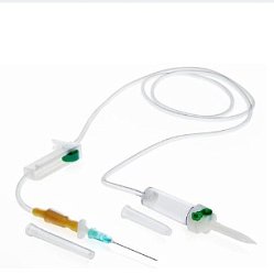 Система инфузион (устройство для в/в вливания р-ров) игла (0.8х40) шип металл KDM