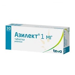 Азилект таб 1 мг №30