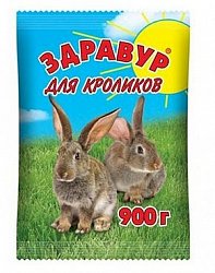 Здравур корм д/кроликов 900 г