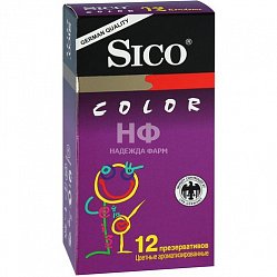 Презерватив Sico №12 color