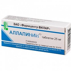 Аллапинин таб 25 мг №30