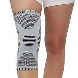 Бандаж на коленный сустав У-842 (легкая фиксац эласт) N4 (окр колена 42-46.5см) серый