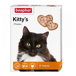 Беафар таб д/кошек Kittys Protein №75 (сердечки)
