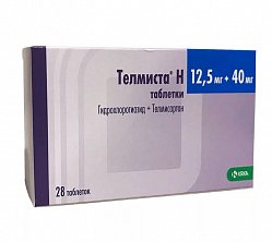 Телмиста Н таб 12.5мг+40 мг №28