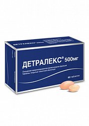 Детралекс таб п/пл/о 500 мг №60