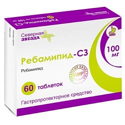 Ребамипид СЗ таб п/пл/о 100 мг №60