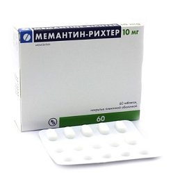 Мемантин Рихтер таб п/пл/о 10 мг №60