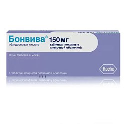 Бонвива таб п/пл/о 150 мг №1