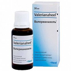 Валерианахель капли гомеопат д/приема вн 30 мл (фл-кап)