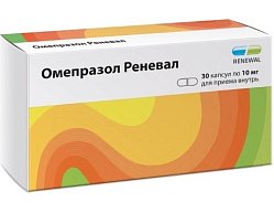 Омепразол Реневал капс кишечнораст 10 мг №30 (RENEWAL)