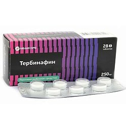 Тербинафин Медисорб таб 250 мг №28