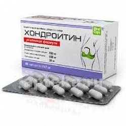 Хондроитин Усиленная формула капс 417 мг №60 БАД