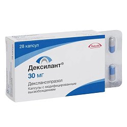 Дексилант капс с модиф высв 30 мг №28