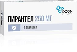 Пирантел таб 250 мг №3
