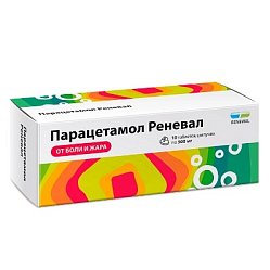 Парацетамол Реневал таб 500 мг №10 (RENEWAL)