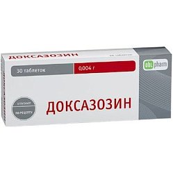 Доксазозин ФПО таб 4 мг №30
