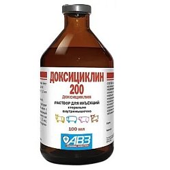 Доксициклин 200 р-р д/ин 100 мл (фл)