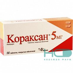 Кораксан таб п/пл/о 5 мг №56
