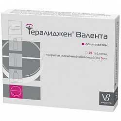 Тералиджен Валента таб п/пл/о 5 мг №25