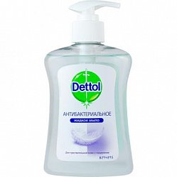 Деттол мыло жидк д/рук 250 мл д/чув кожи с глицерином антибактер дозатор