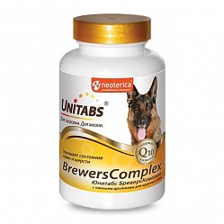 Витамины Unitabs BrewersComplex д/крупных собак №100 пивные дрожжи